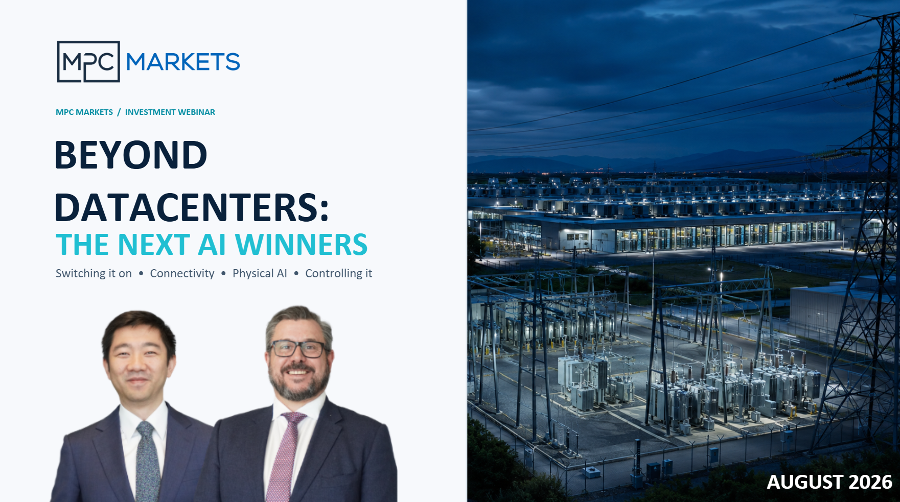 Beyond Datacenters: The Next AI Winners — MPC Markets Webinar